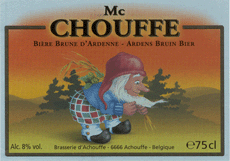 mc chouffe biere brune d'ardenne